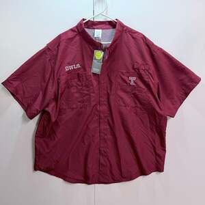 ProEdge Temple Owls Men's Short Sleeve Button Down Shirt